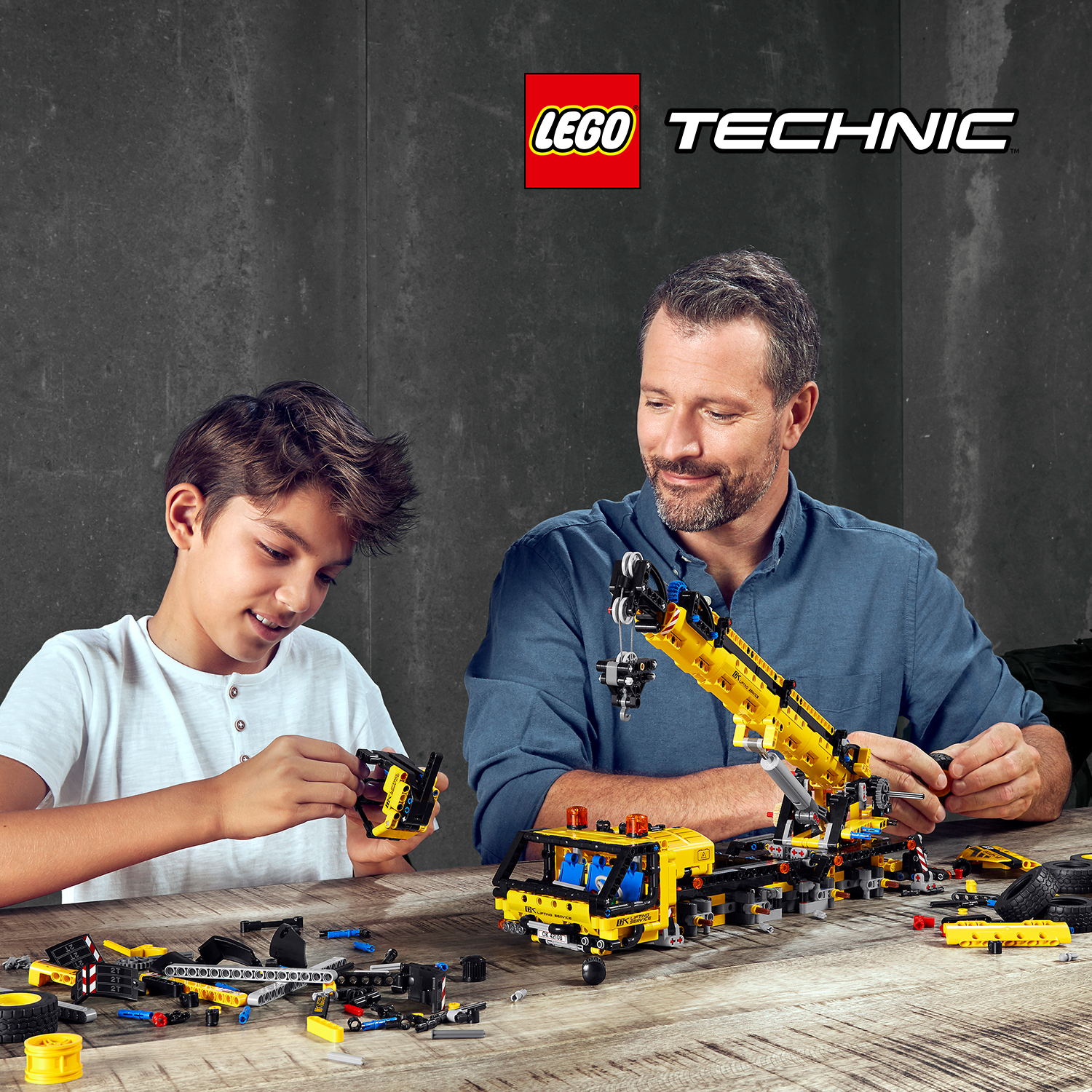 Pojízdný jeřáb od LEGO® Technic